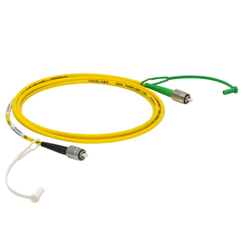 TH-P5-SMF28EAR-2 - SM Patch Cable, AR-Coated FC/PC to Uncoated FC/APC, 1260 - 1620 nm, 2 m