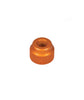 TH-F25SSK1-ORANGE - 1/4"-80 Removable Knobs, Orange, Pack of 10