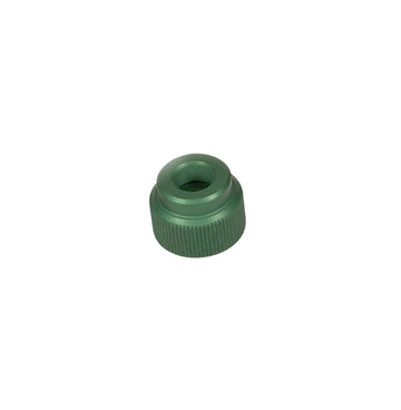 TH-F25SSK1-GREEN - 1/4"-80 Removable Knobs, Green, Pack of 10
