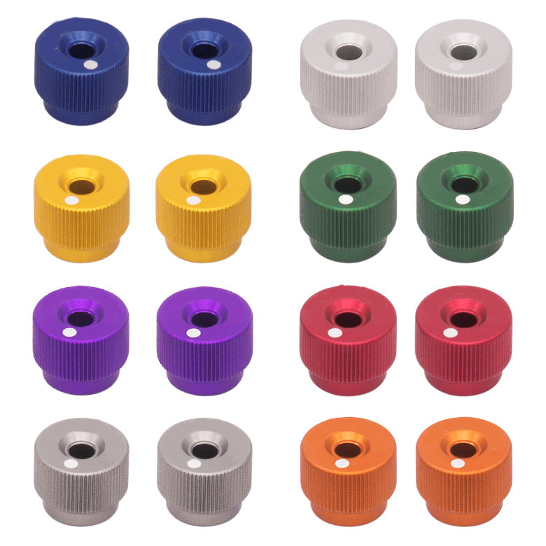 TH-F25SSK1-MULTI - 1/4"-80 Removable Knobs, Assorted Colors, Pack of 16