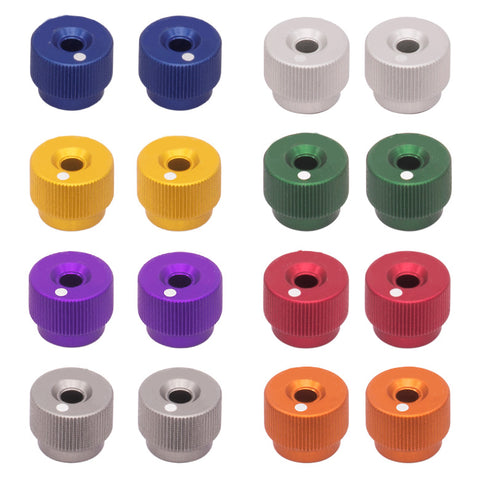 TH-F25SSK1-MULTI - 1/4"-80 Removable Knobs, Assorted Colors, Pack of 16