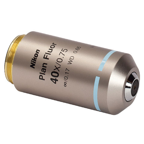 TH-N40X-PF - 40X Nikon Plan Fluorite Imaging Objective, 0.75 NA, 0.66 mm WD