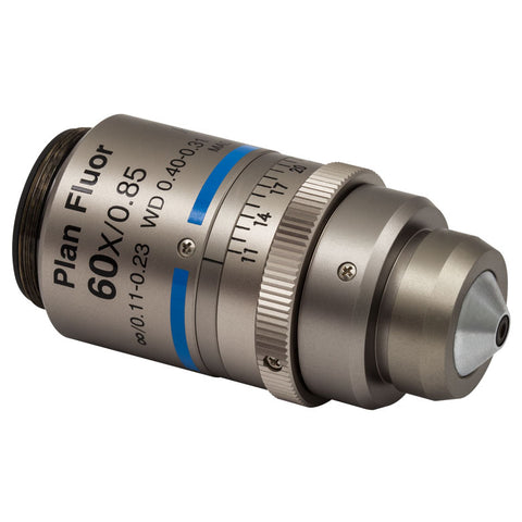 TH-N60X-PF - 60X Nikon Plan Fluorite Imaging Objective with Correction Collar, 0.85 NA, 0.31 - 0.4 mm WD