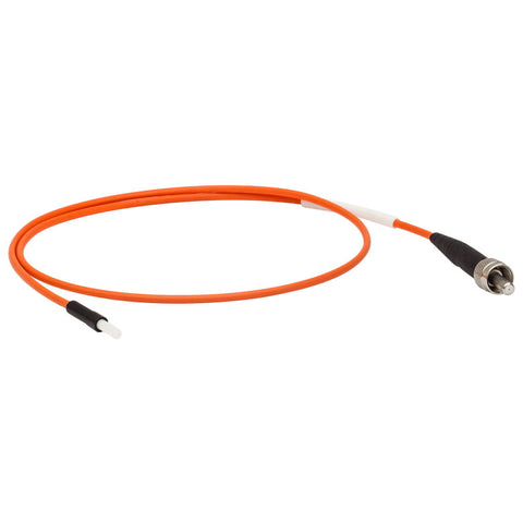 TH-M56L005 - Ø300 µm Core, 0.39 NA, FC/PC to Ø2.5 mm Ferrule Patch Cable, 0.5 m Long