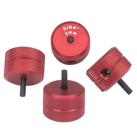 TH-HKTS-5/64 - 5/64" (2 mm) Hex Key Thumbscrew, 4 Pack