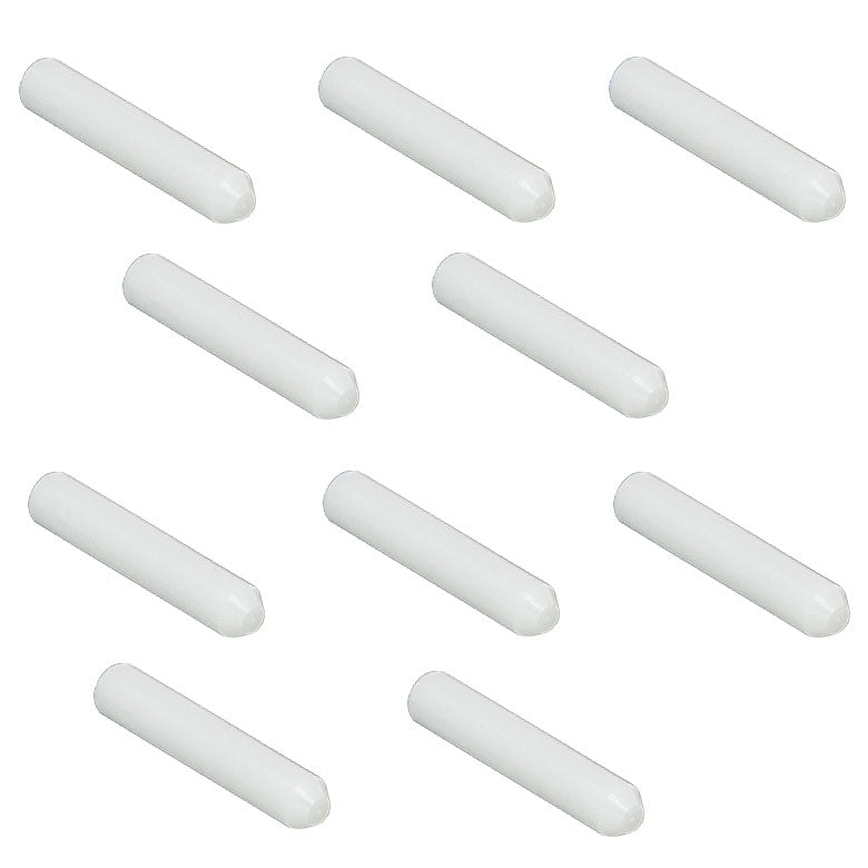 TH-CFLC126-10 - Ø1.25 mm, 6.4 mm Long Ceramic Ferrule for SM Fiber, Ø126 µm Bore Size, 10 Pack