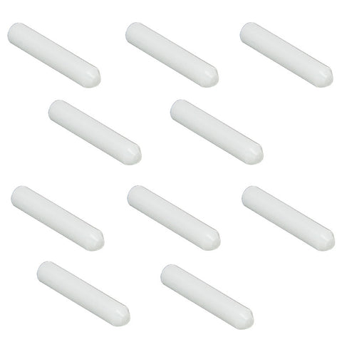 TH-CFLC126-10 - Ø1.25 mm, 6.4 mm Long Ceramic Ferrule for SM Fiber, Ø126 µm Bore Size, 10 Pack