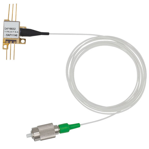 TH-SAF1550S2 - Mounted SAF Gain Chip, Half Butterfly Pkg, CWL = 1550 nm, SM Fiber