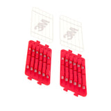 3M 2521F Single Fusion Splice Inserts (2 pack) - Fit 2522,2523,2527 Trays (12 splices per insert)