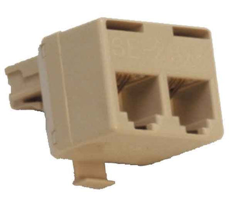 Modular T adapter, 6-wire