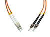 LCP-STP-MD6 - LC/PC to ST/PC, multimode 62.5/125 duplex fiber optic patch cord cable, 3m