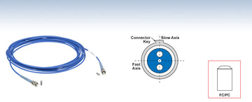 TH-P1-405BPM-FC-5 - PM Patch Cable, PANDA, 405 nm, FC/PC, 5 m