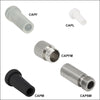 CAPSM - Metal Threaded Caps for SMA Connectors, 4 Pack