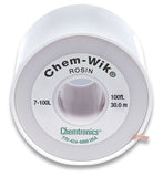 Chemtronics 7-100L Chem-Wik Desoldering Braid, 100' GREEN