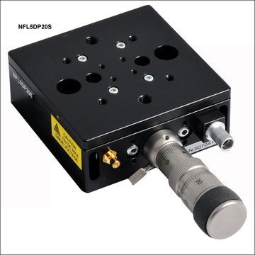 TH-NFL5DP20S - NanoFlex™ 5 mm Travel Translation Stage with Diff. Drive and Closed-Loop 20 µm Piezo Actuator, Imperial