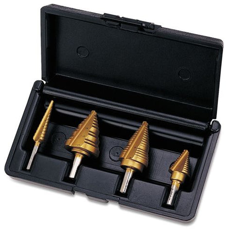 IDEAL SP-35-520 Electrician's Step Drill Bit Kit, 4-Piece
