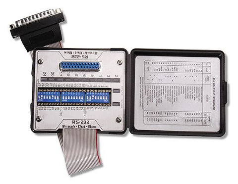 Pocket Size RS232 Breakout Box Quick Test