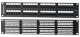 Cat 6+ 48 port 2U