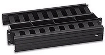 Leviton Versi-Duct Horizontal Front & Rear Cable Management-2U