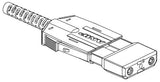 Escon Style Multimode Zirconia 125µm Multimode Connector, for Round Duplex Cable, MFR AMP