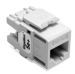 Gigamax 5e+ UTP QuickPort Component Rated Jack, MFR Leviton