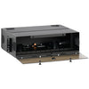 3RU, empty, w/smoked front door (holds (12) OPT-X adapter plates) 1000 series w/options