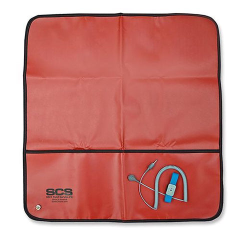 SCS 8507 ESD Field Service Kit, 24"x22" Mat, Wrist Strap Monitor