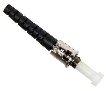 ST Zirconia Ferrule 125µm Multimode Connector, 3mm Boot, Mfr 3M