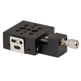 TH-MS1-M - 6.4 mm Travel Single-Axis Translation Stage with End-Mounted Adjuster Screw, M4 Taps