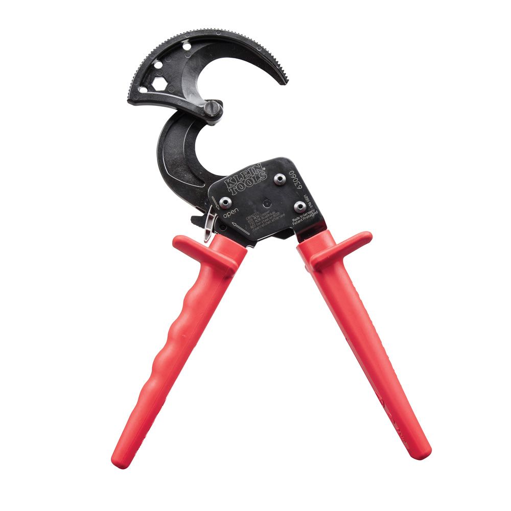 Klein Tools 63060 HD Ratcheting Cable Cutter Pliers, 600 MCM