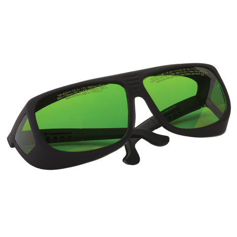 TH-LG2 - Laser Safety Glasses, Green Lenses, 19% Visible Light Transmission, Universal Style