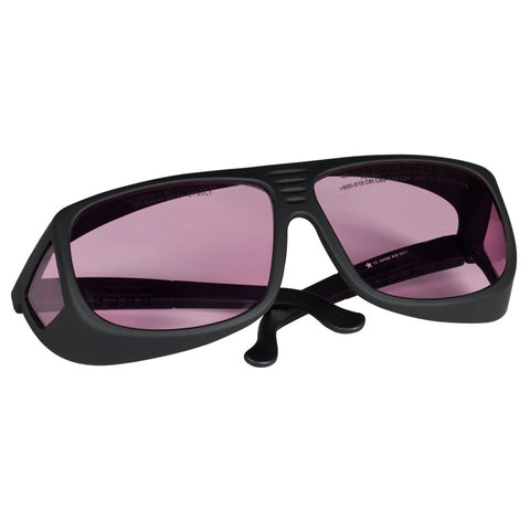 TH-LG5 - Laser Safety Glasses, Pink Lenses, 61% Visible Light Transmission, Universal Style