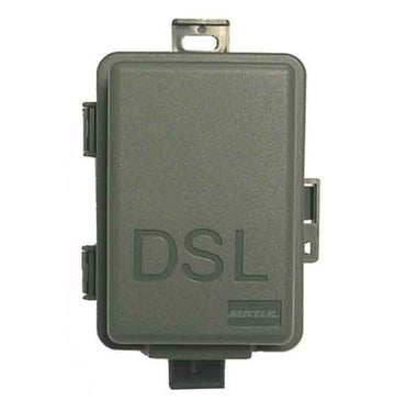 Outdoor DSL Pots Splitter attached at the subscriber premise