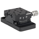 TH-GN05/M - Small Goniometer with 12.7 mm Distance to Point of Rotation, ±15º, Metric