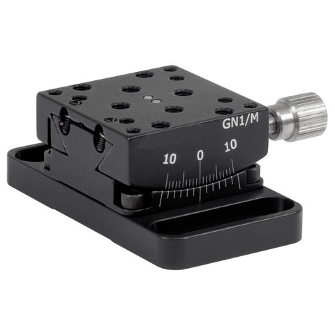 TH-GN1-M - Small Goniometer with 25.4 mm Distance to Point of Rotation, ±10°, Metric