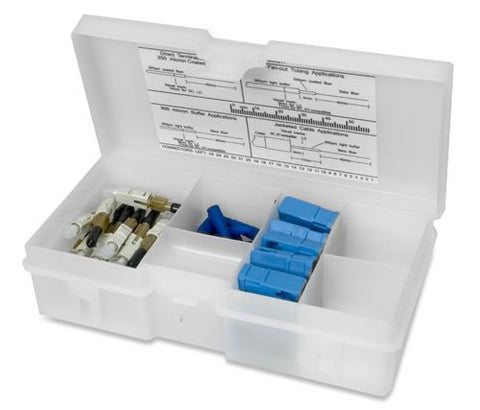 Corning OSNP-SCU-250-Z OptiSnap SC/UPC Connector, SM 250um 25/Pk