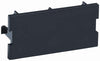 M30 Flexible Faceplate Blank Adapter Housing, Black.