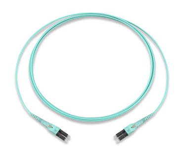 Corning 797902QD120001M LC-LC MM Uniboot OM4 50 Duplex Jumper, 1m