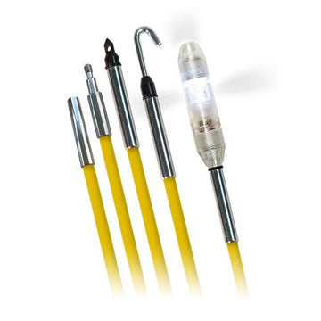 Jameson 7C-45-15T 1/4" & 3/16" Multi-Flex Fish Rod Kit, 25'