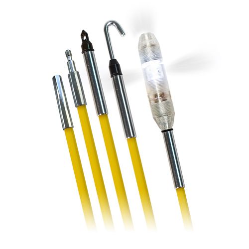 Jameson 7C-45-15T 1/4" & 3/16" Multi-Flex Fish Rod Kit, 25'