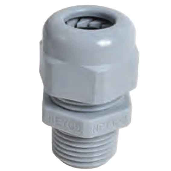 Cord Grip 1/2" Gray