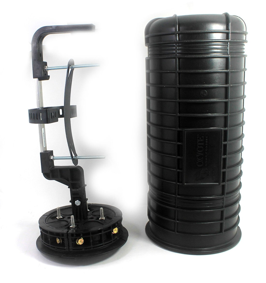 6.5 in. x 17 in. (165 mm x 432 mm) COYOTE Dome Closure for buffer tube (loose tube) applications