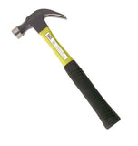 15" Hammer Electricians 18 OZ Straight Claw/FiberGlass Shaft Neoprene Grip