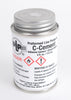 Adhesive C Cement 4 oz Can With Cap-Mounted Brush, Not For Air Shipment