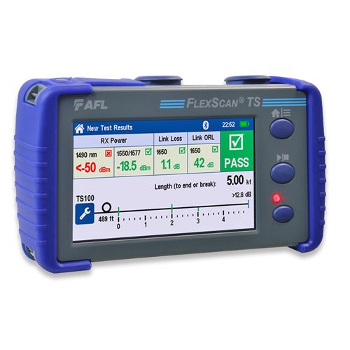 AFL TS100-60 FlexScan 1650nm FTTH PON Troubleshooter Pro Kit