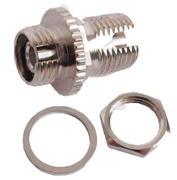 FC/APC Single Mode Mating Sleeve, Zirconia Sleeve, Threaded Nut Mount, Mfr 3M