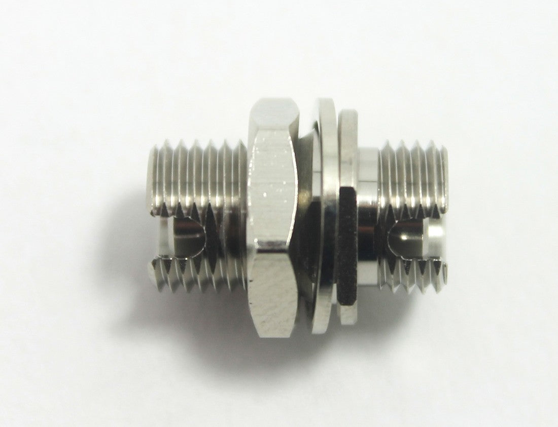 FC/APC Single Mode Mating Sleeve, Zirconia Sleeve, Threaded Nut Mount ...