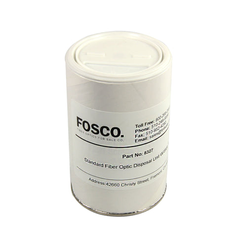 Standard Fiber Optic Disposal Unit w/Slide Top - FOSCO (Fiber Optics For Sale Co.) - 2