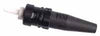 ST Zirconia 125µm/3mm (cladding/jacket) Multimode Connector, Short Boot, Plastic Hous