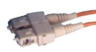 Duplex SC Zirconia Ferrule 125µm Multimode Connector, 3mm Boot, Mfr Mo ...